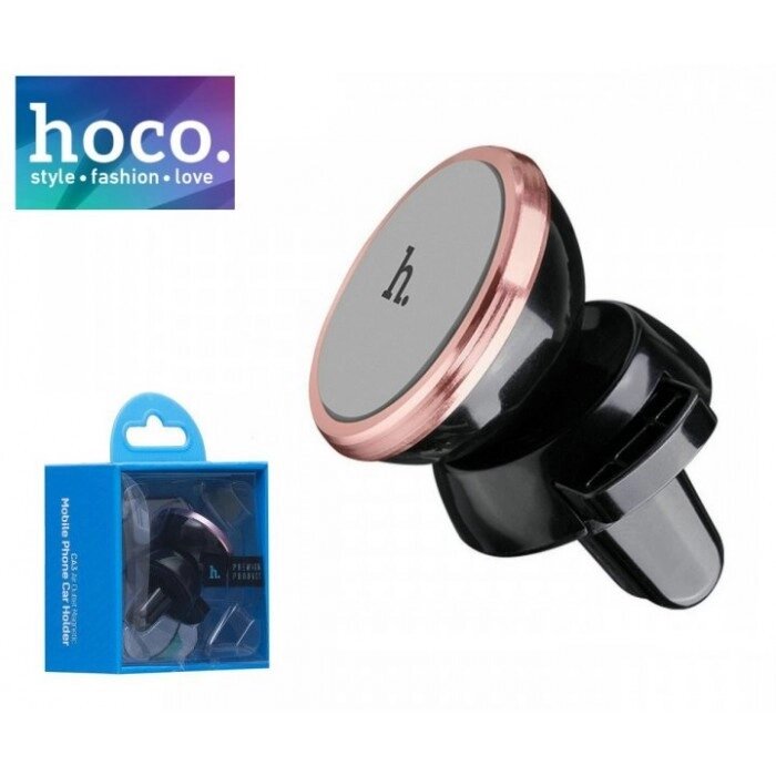 Автомобильный держатель для телефона Hoco CA3 магнитный на дефлектор від компанії Інтернет-магазин  towershop.online - фото 1