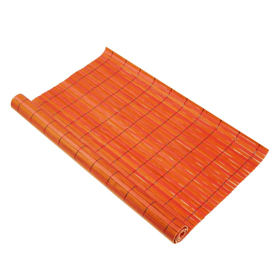 Бамбуковий килим столу, червоний від компанії Інтернет-магазин  towershop.online - фото 1