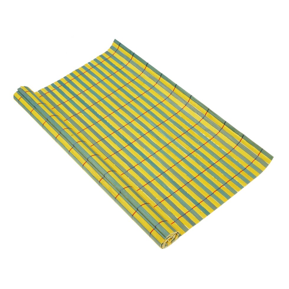 Бамбуковий килим столу, жовтий чот від компанії Інтернет-магазин  towershop.online - фото 1