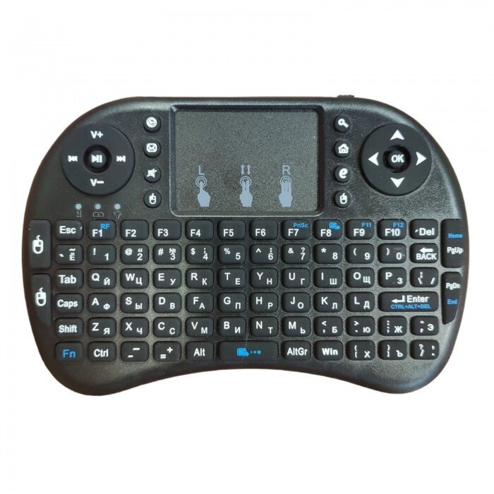 Бездротова клавіатура mini i8 з тачпадом і акумулятором від компанії Інтернет-магазин  towershop.online - фото 1