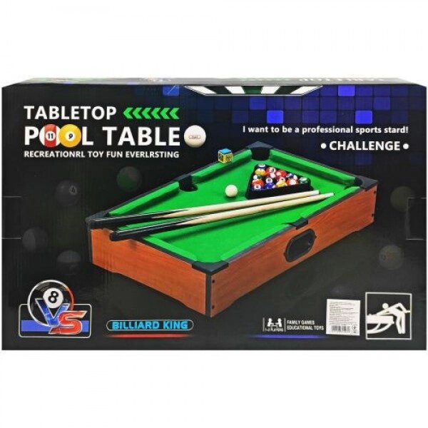 Більярд дитячий "Pool Table" (51x31 см) від компанії Інтернет-магазин  towershop.online - фото 1