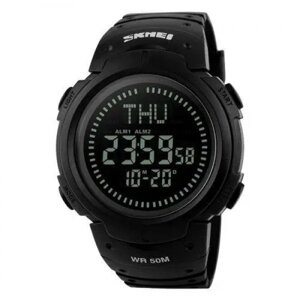 Годинник наручний чоловічий SKMEI 1231BK, брендовий чоловічий годинник, модний чоловічий годинник. Колір чорний