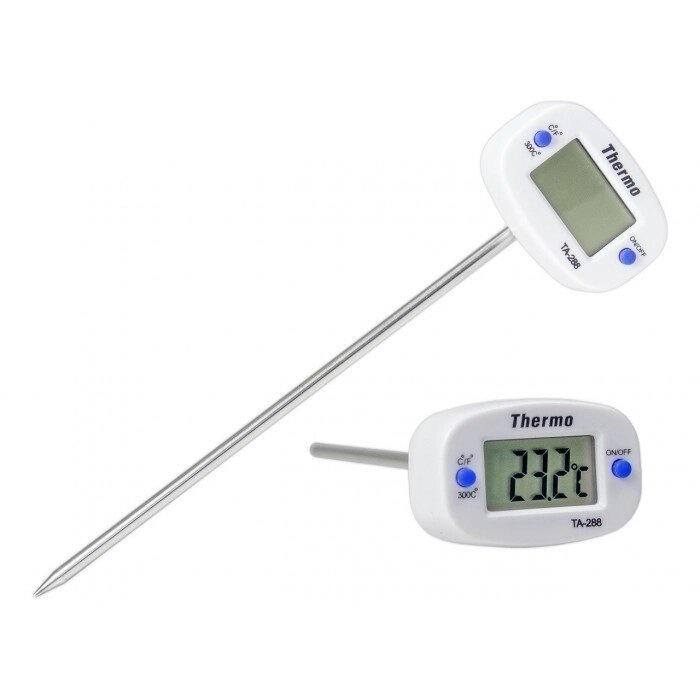 Цифровий термометр для м'яса з зондом T-288 до 300 ° C від компанії Інтернет-магазин  towershop.online - фото 1