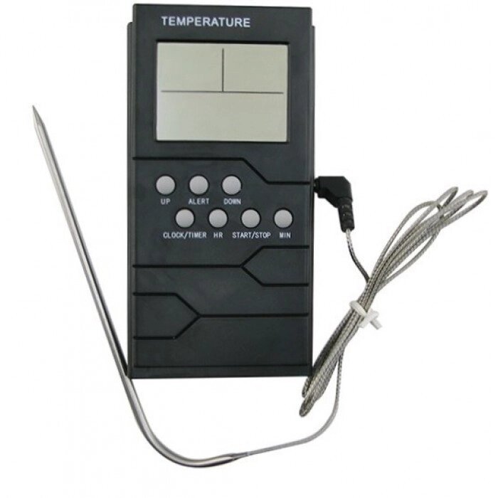 Цифровий термометр TP-800 для духовки (печі) з віддаленим зондом до 300 ° C від компанії Інтернет-магазин  towershop.online - фото 1