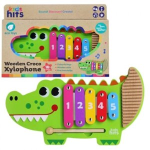 Дерев'яний ксилофон "Крокодил"35 см)