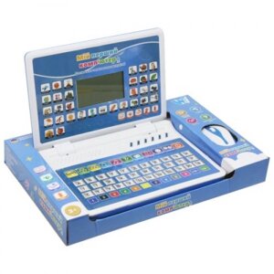 Дитячий ноутбук "Мій перший комп'ютер"блакитний)