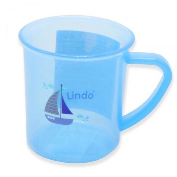 Дитяча чашка 150 мл, синя від компанії Інтернет-магазин  towershop.online - фото 1