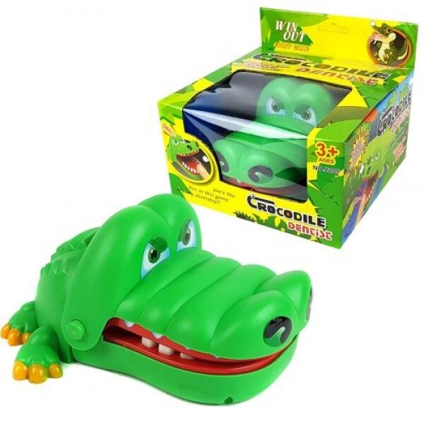 Дитяча гра "Крокодил-кусачка" від компанії Інтернет-магазин  towershop.online - фото 1