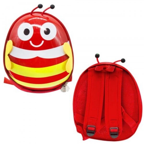 Дитячий рюкзак "Бджола" (червоний) від компанії Інтернет-магазин  towershop.online - фото 1