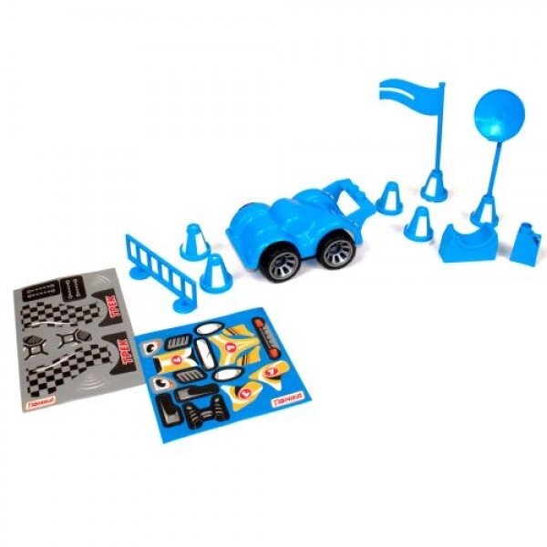 Дизайнер іграшок Auto Club, 31 деталі (синій) від компанії Інтернет-магазин  towershop.online - фото 1