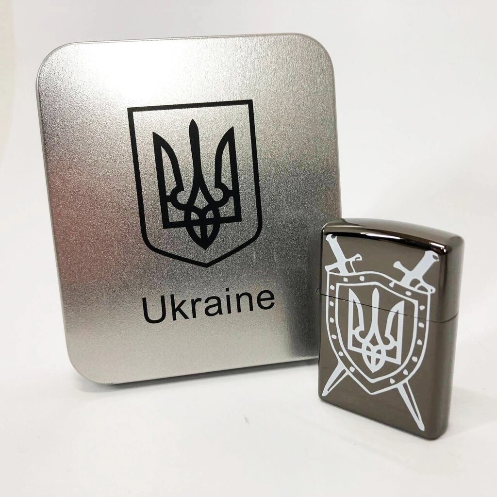 Дугова електроімпульсна USB запальничка Україна металева коробка HL-446. Колір: чорний від компанії Інтернет-магазин  towershop.online - фото 1