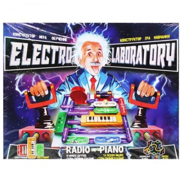 Електронний конструктор "Electro Laboratory. Radio+Piano" від компанії Інтернет-магазин  towershop.online - фото 1