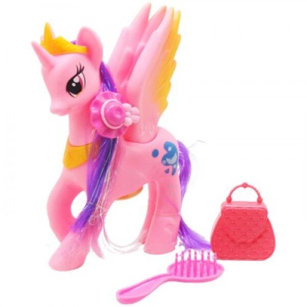 Фігурка "My little pony" із аксесуарами (рожевий) від компанії Інтернет-магазин  towershop.online - фото 1
