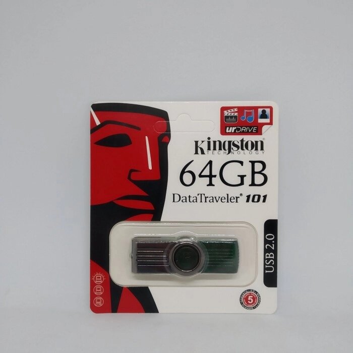 Flash пам'яті USB Kingston 64 Гб від компанії Інтернет-магазин  towershop.online - фото 1