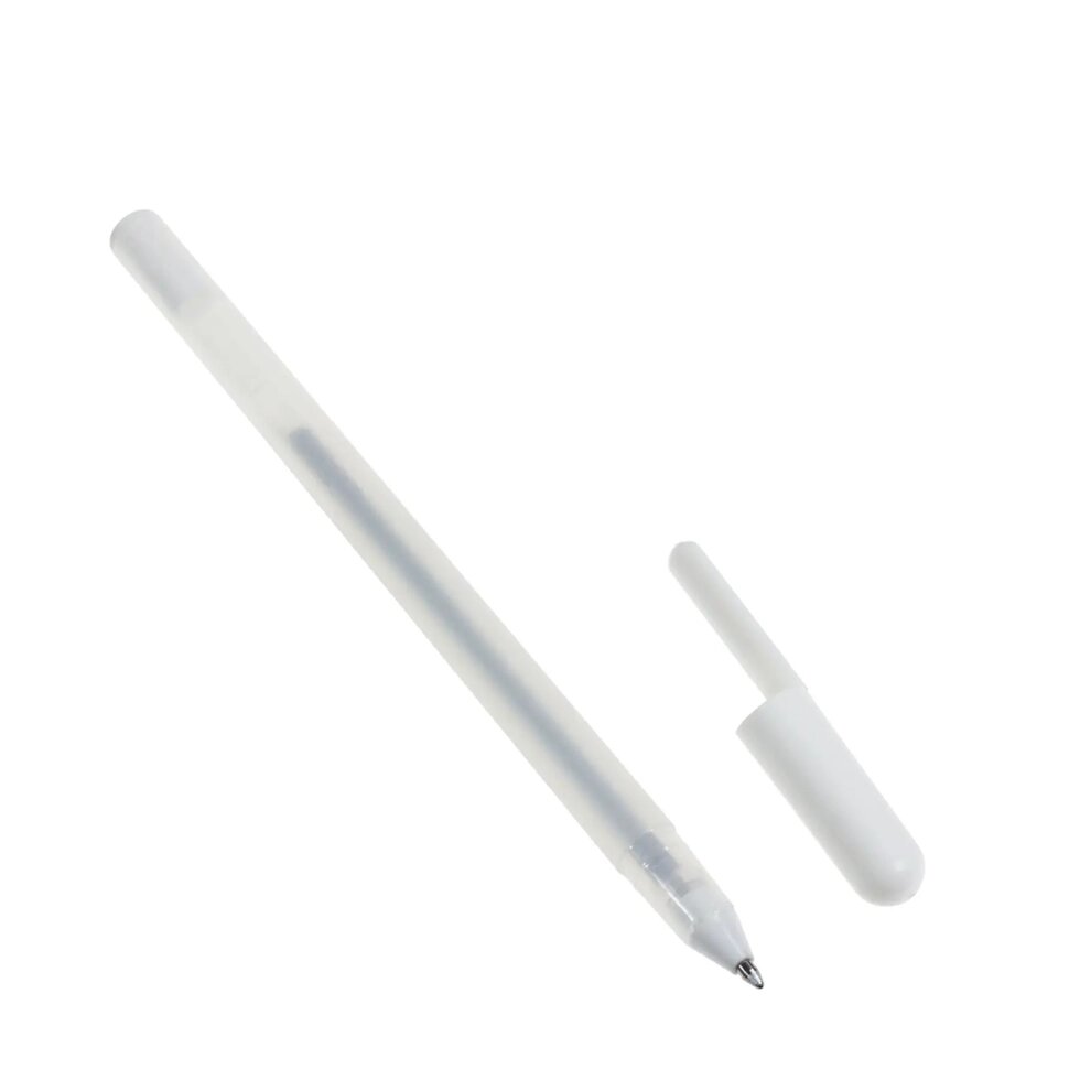 Гелева ручка 0,8 мм, срібло від компанії Інтернет-магазин  towershop.online - фото 1