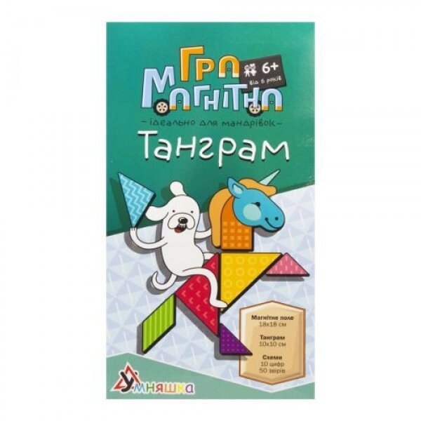 Гра магнітна "Танграм" від компанії Інтернет-магазин  towershop.online - фото 1