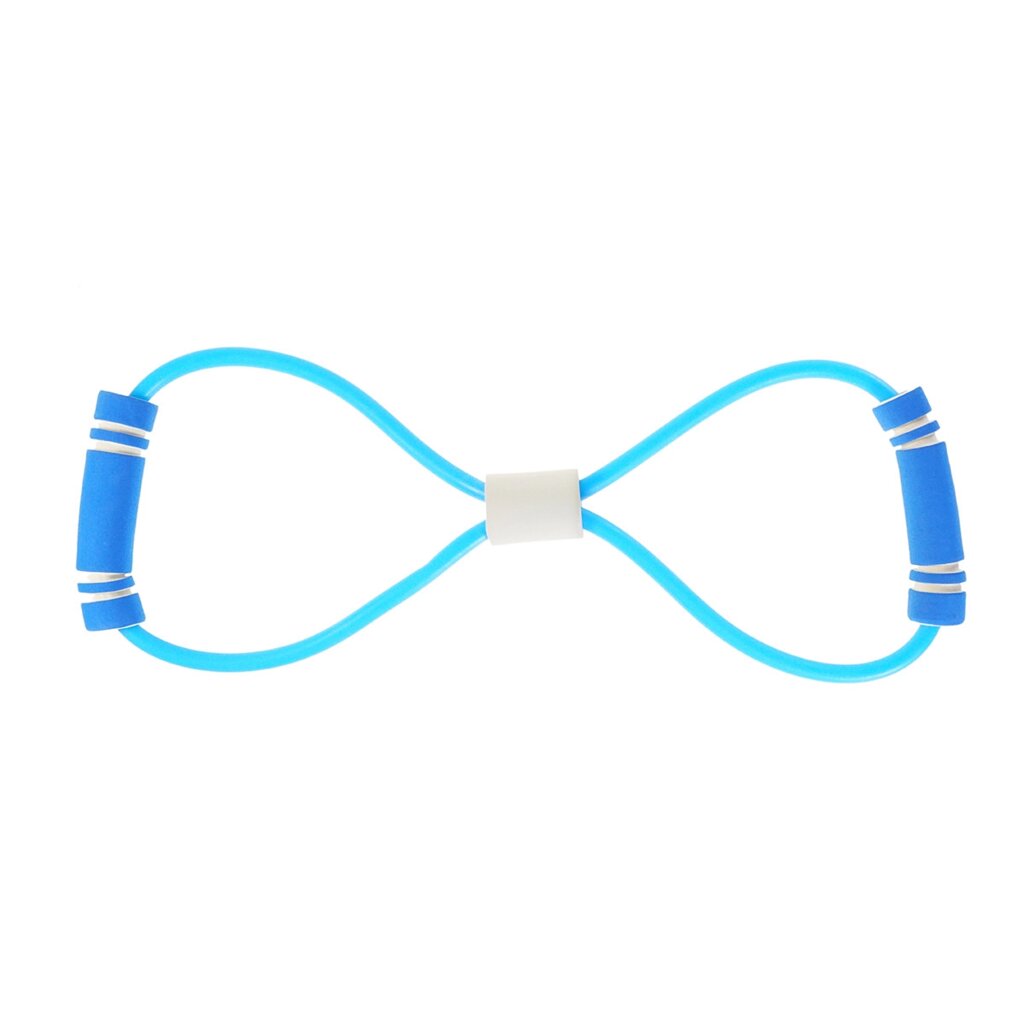 Гумка еспандер для фітнесу, колір блакитний (середній рівень навантаження) від компанії Інтернет-магазин  towershop.online - фото 1