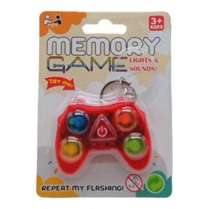 Гра-брелок "Memory Game: геймпад звуки, підсвічування