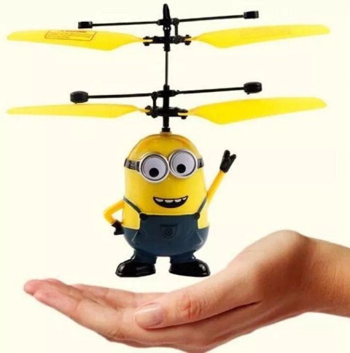 Іграшка Flying Minion, інтерактивна іграшка - вертоліт від компанії Інтернет-магазин  towershop.online - фото 1