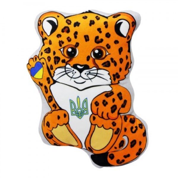 Іграшка-подушка "Український леопард" від компанії Інтернет-магазин  towershop.online - фото 1