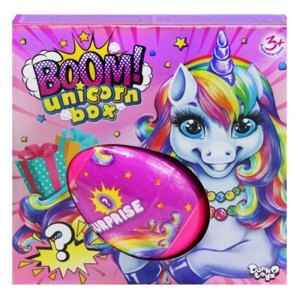 Іграшка-сюрприз "Boom! Unicorn Box", укр від компанії Інтернет-магазин  towershop.online - фото 1