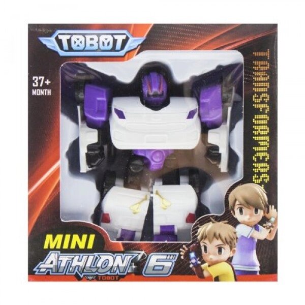 Іграшка-трансформер "TOBOT" фіолетовий від компанії Інтернет-магазин  towershop.online - фото 1