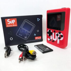 Ігрова приставка консоль Sup Game Box 500 ігор, ігрова консоль для телевізора. Колір червоний