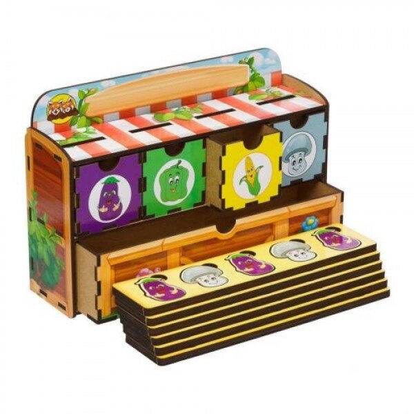 Ігровий набір "Чарівна скринька: Овочі" від компанії Інтернет-магазин  towershop.online - фото 1