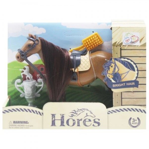 Ігровий набір "кінь", коричневий від компанії Інтернет-магазин  towershop.online - фото 1