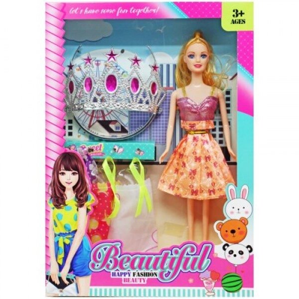 Ігровий набір з лялькою "Happy Fashion" (вид 3) від компанії Інтернет-магазин  towershop.online - фото 1