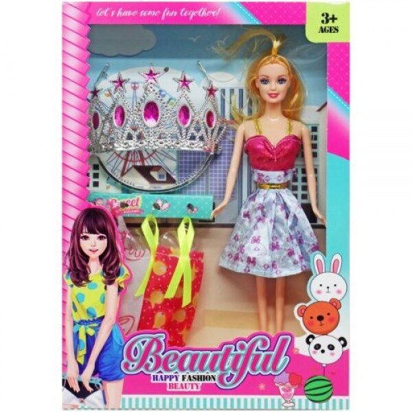 Ігровий набір з лялькою "Happy Fashion" (вид 4) від компанії Інтернет-магазин  towershop.online - фото 1