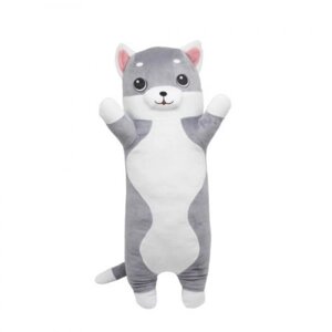 Іграшка-обнімашка "Сірий котик", 70 см