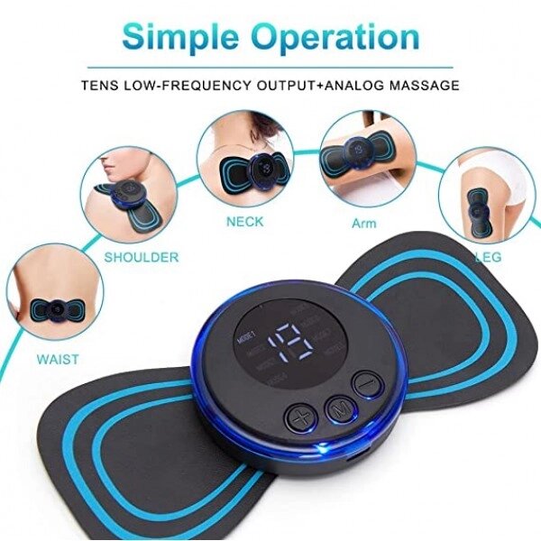 Імпульсний масажер міостімулятор EMS Mini Massage Stick від компанії Інтернет-магазин  towershop.online - фото 1