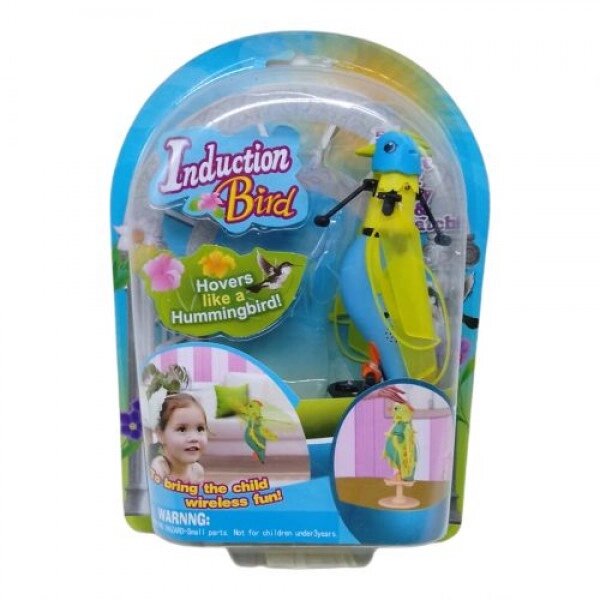 Індукційна іграшка "Пташка" (блакитна) від компанії Інтернет-магазин  towershop.online - фото 1