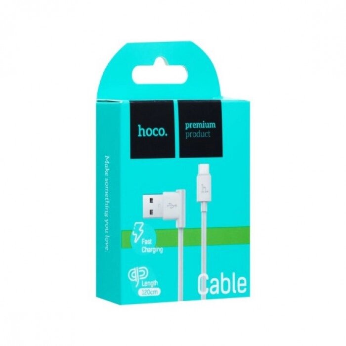 Кабель для зарядки телефону USB - micro USB HOCO UPM10 L подібний Білий від компанії Інтернет-магазин  towershop.online - фото 1