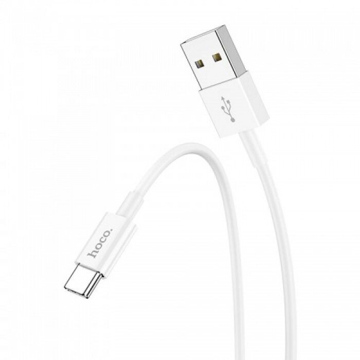 Кабель для зарядки USB на Type-C HOCO X64 3A Lightweight Білий від компанії Інтернет-магазин  towershop.online - фото 1