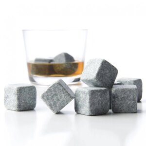 Камені для віскі Whiskey Stones з стеатиту ( 9шт )