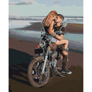 Картина за номерами "Любов на березі"