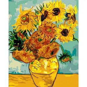 Картина за номерами "Соняшники Ван Гог"