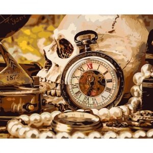 Картина за номерами "Старовинний годинник"