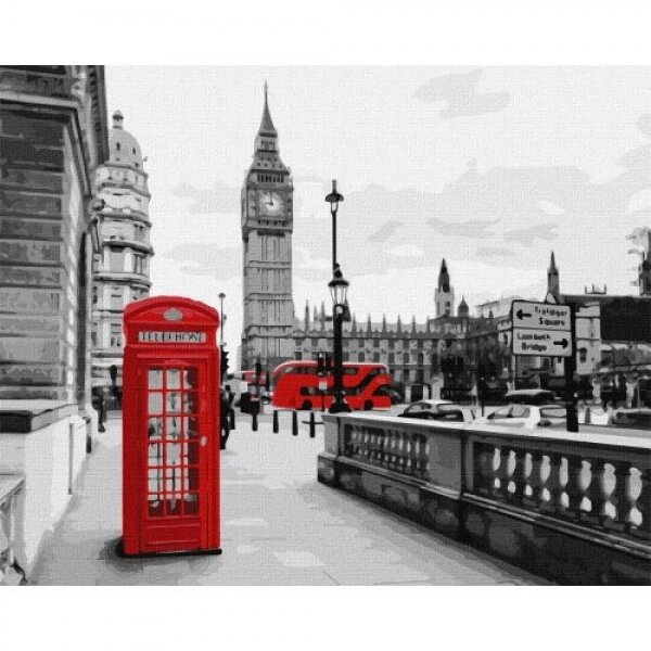 Картина за номерами "Дзвінок із Лондона" від компанії Інтернет-магазин  towershop.online - фото 1