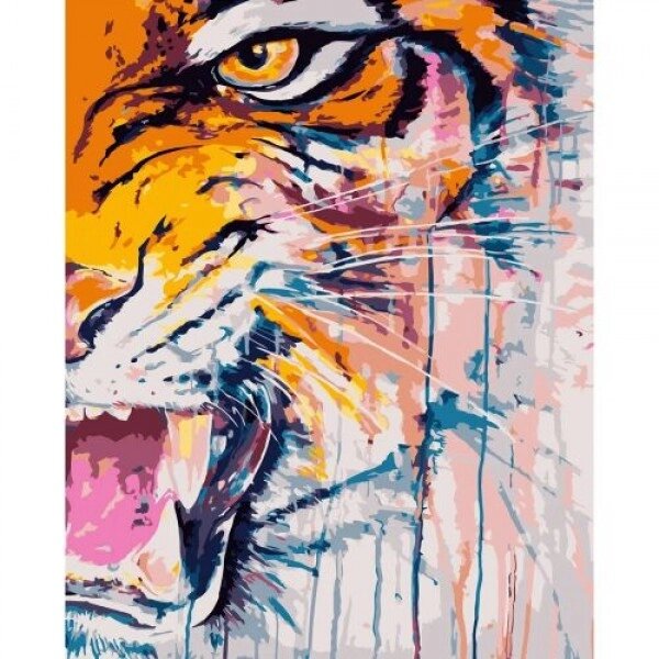 Картина за номерами "Погляд тигра" від компанії Інтернет-магазин  towershop.online - фото 1