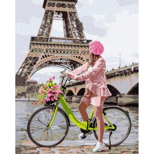 Картина за номерами "Прогулянка по Парижу" від компанії Інтернет-магазин  towershop.online - фото 1