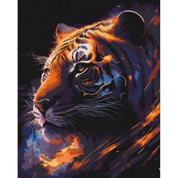 Картина за номерами "Тигр Зодіак" від компанії Інтернет-магазин  towershop.online - фото 1