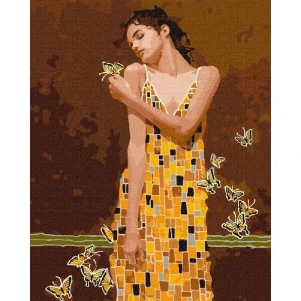 Картина за номерами "В обіймах метеликів" від компанії Інтернет-магазин  towershop.online - фото 1