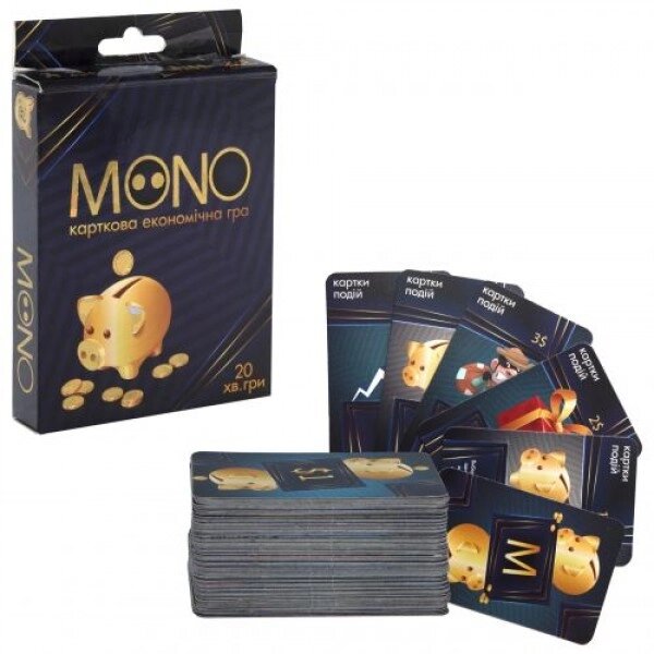 Карткова економічна гра "Mono" (укр) від компанії Інтернет-магазин  towershop.online - фото 1