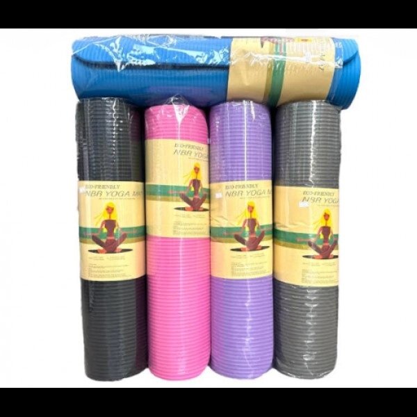 Килимок для йоги YOGA MAT 183х61х0,8 см фітнес гімнастика спорт йога акробатика тренування від компанії Інтернет-магазин  towershop.online - фото 1