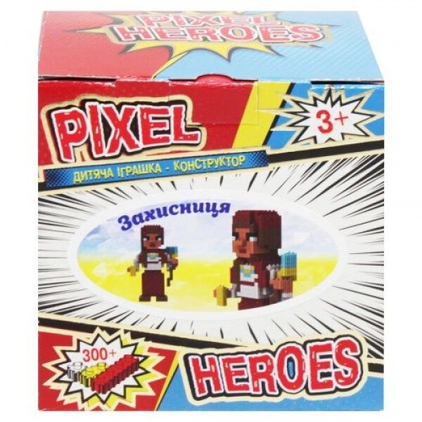 Конструктор "Pixel Heroes: Захисниця ", 410 дет. від компанії Інтернет-магазин  towershop.online - фото 1