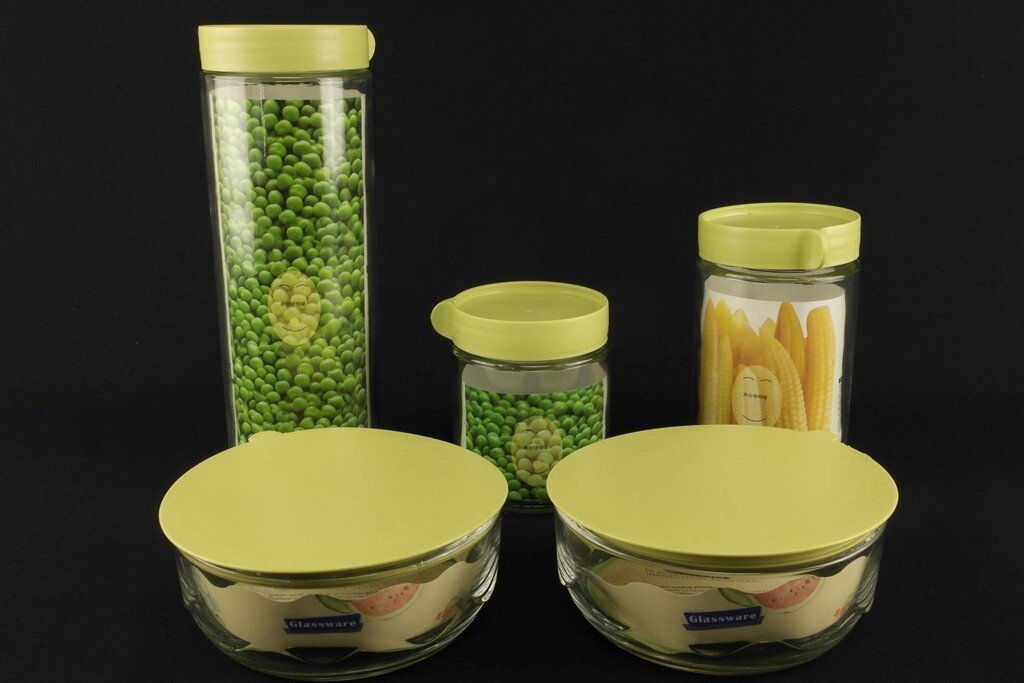 Контейнери для харчових контейнерів для круп для об'ємного скляного посуду від компанії Інтернет-магазин  towershop.online - фото 1