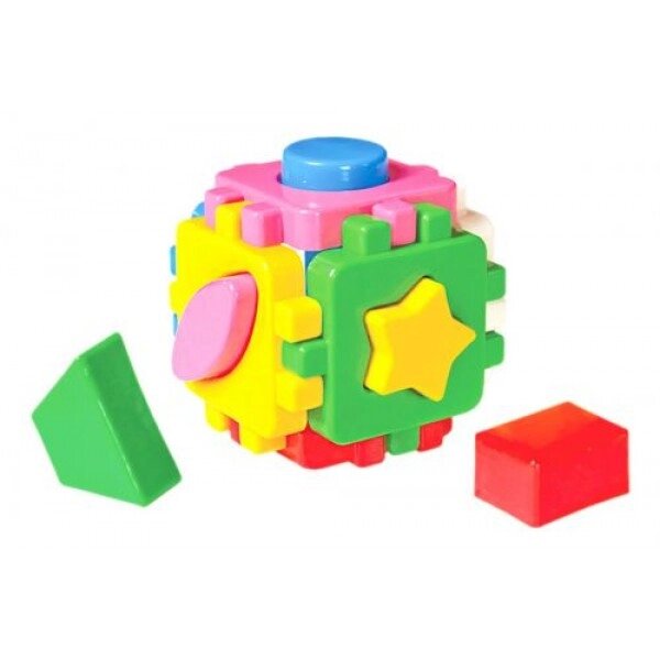 Куб іграшки "Smart Baby, Mini" (сортувальник) від компанії Інтернет-магазин  towershop.online - фото 1